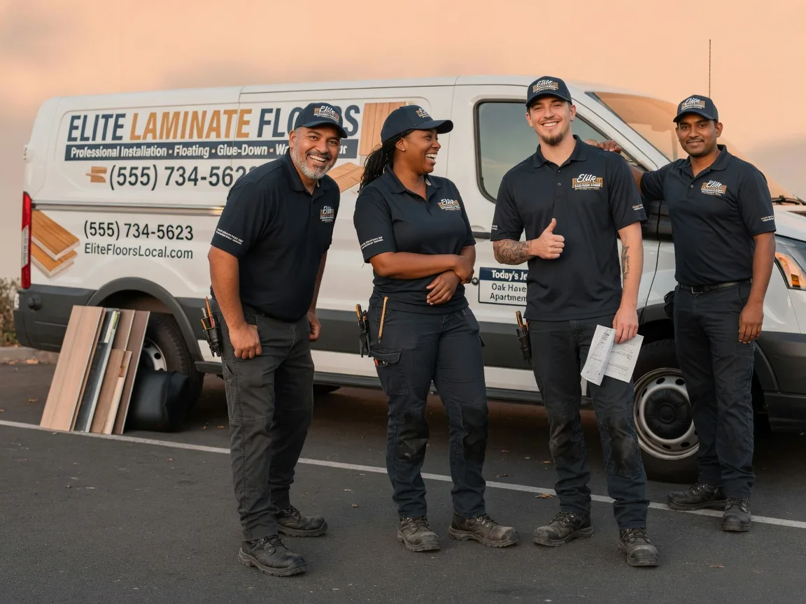 Laminate flooring installation company in Sparta, OH